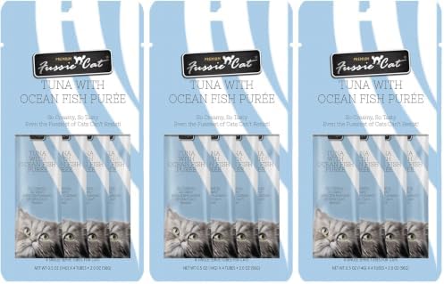 Fussie Cat Tuna with Ocean Fish Puree Treat