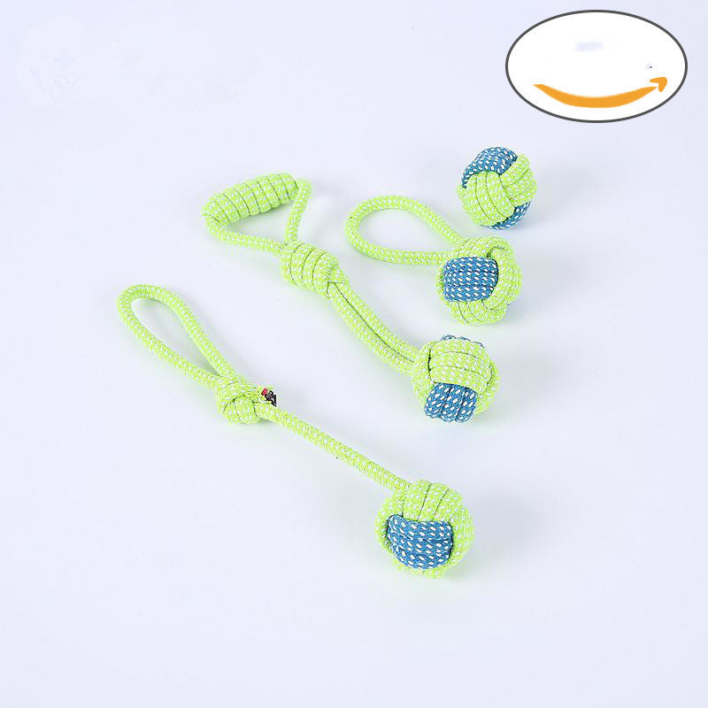 Cotton Rope Dog Toy Bundle (3-Pack)
