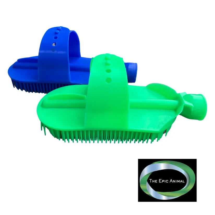 Curry Comb with Hose Attachment