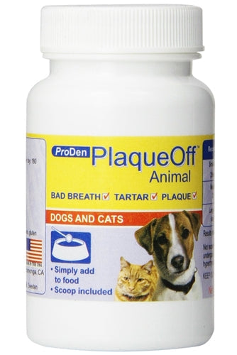 ProDen PlaqueOff Dental Powder for Dogs & Cats, 60 g