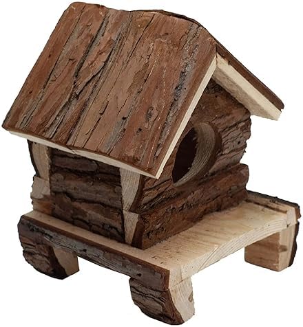 A&E Nibbles Log Cabin Small Animal Hut