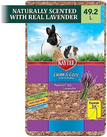 Kaytee Clean & Cozy Lavender Bedding