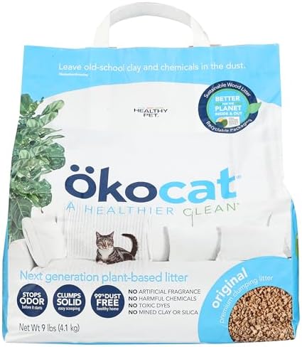 okocat Original Clumping Wood Cat Litter