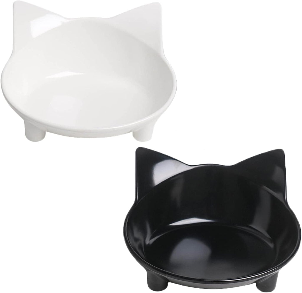 Whisker-Relief Shallow Cat Bowl