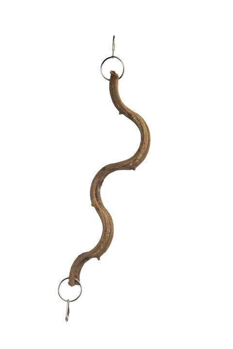 Prevue Pet Products Wacky Wood Vertical Bird Perch Brown 14 in