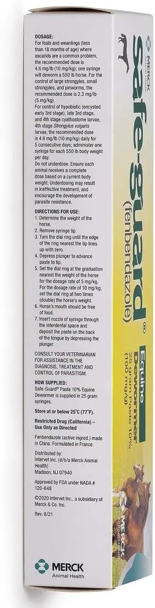Safe-Guard Equine Dewormer