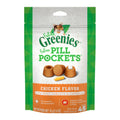Greenies Feline Pill Pockets Cat Treats Chicken, 1ea/1.6 oz, 45 ct