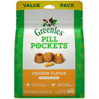 GREENIES PILL POCKETS Treats Chicken Flavor Capsule Size 15.8oz