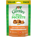Greenies Feline Pill Pockets Cat Treats Chicken, 1ea/3 oz, 85 ct