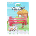 A &E Cages Wooden Triangle with Ball Small Animal Chew Toy 1ea