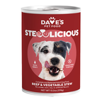 Dave's Dog Grain Free Beef And Vegetable Cuts In Gravy 13.2oz. (Case of 12)