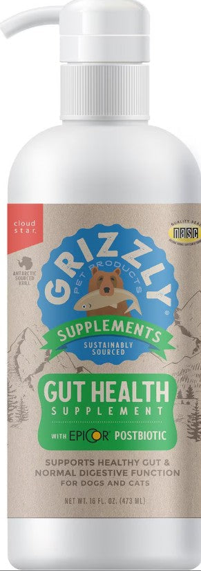 Grizzly Gut Health Liquid for Dogs, 32 oz