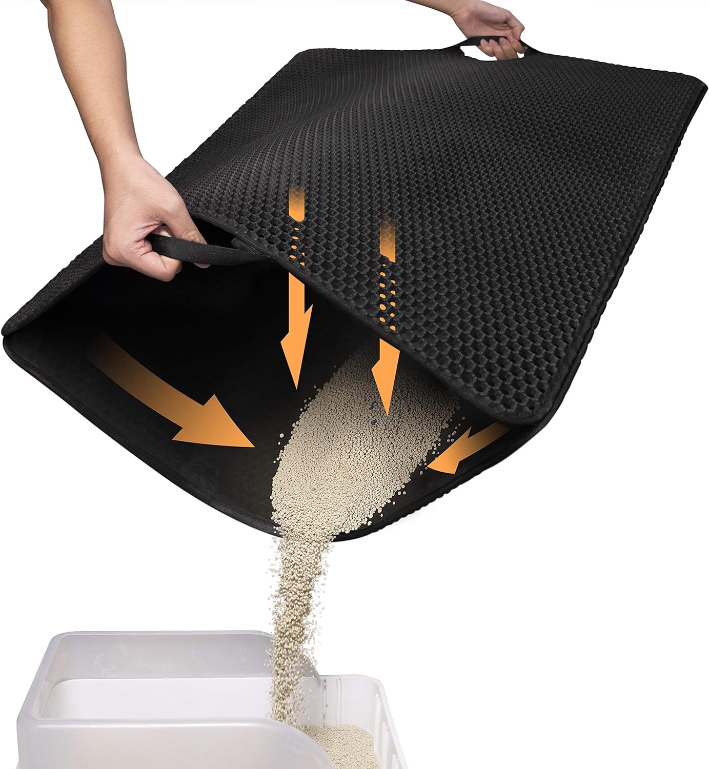 Honeycomb Litter-Trapping Mat