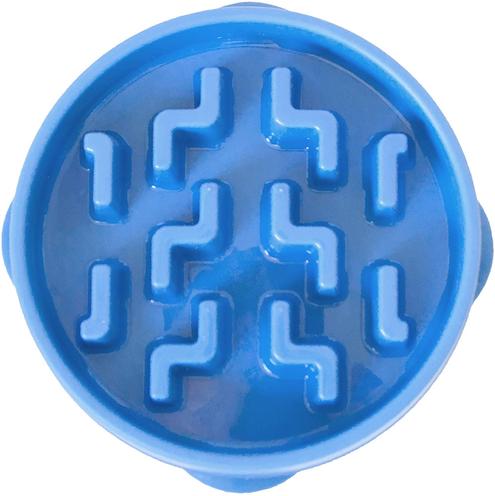 Outward Hound Fun Feeder Slo-Dog Bowl Blue S