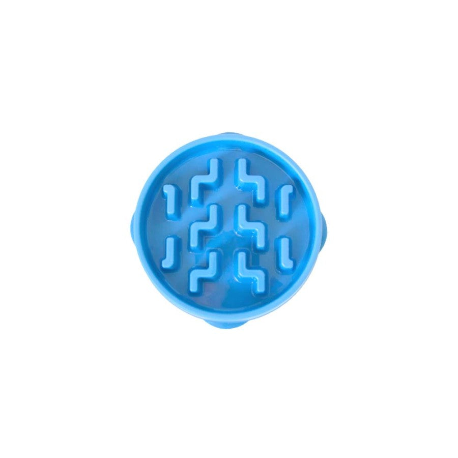 Outward Hound Fun Feeder Slo-Dog Bowl Blue S