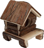 A&E Nibbles Log Cabin Small Animal Hut