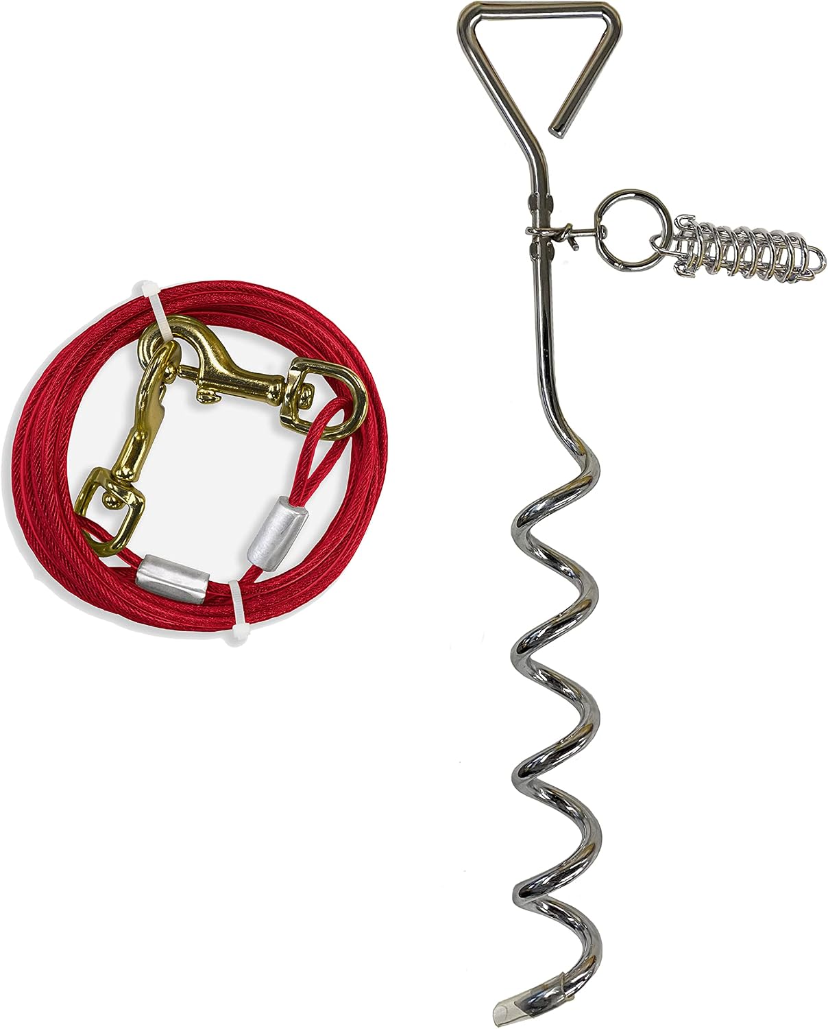 Four Paws Walk About Dog Spiral Stake
