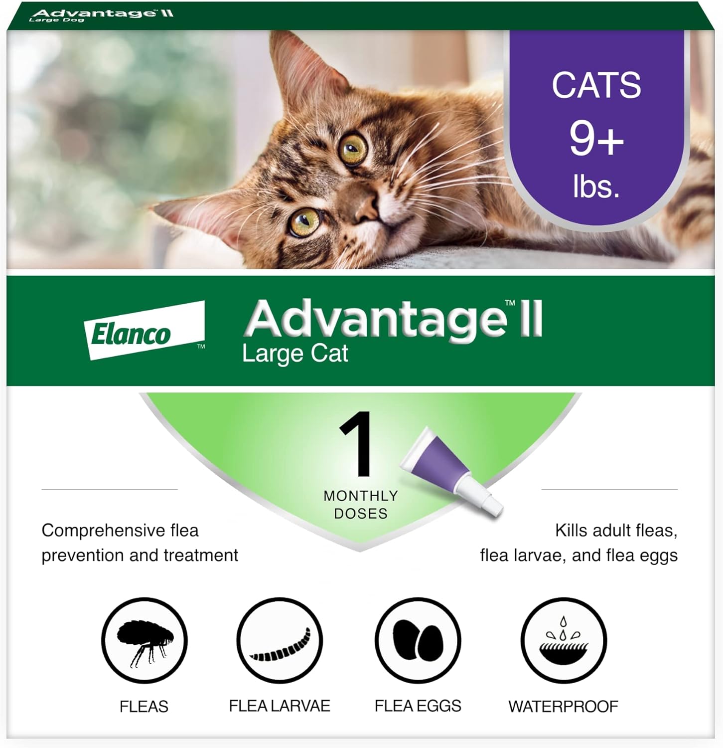 Advantage II Large Cat Flea Treatment