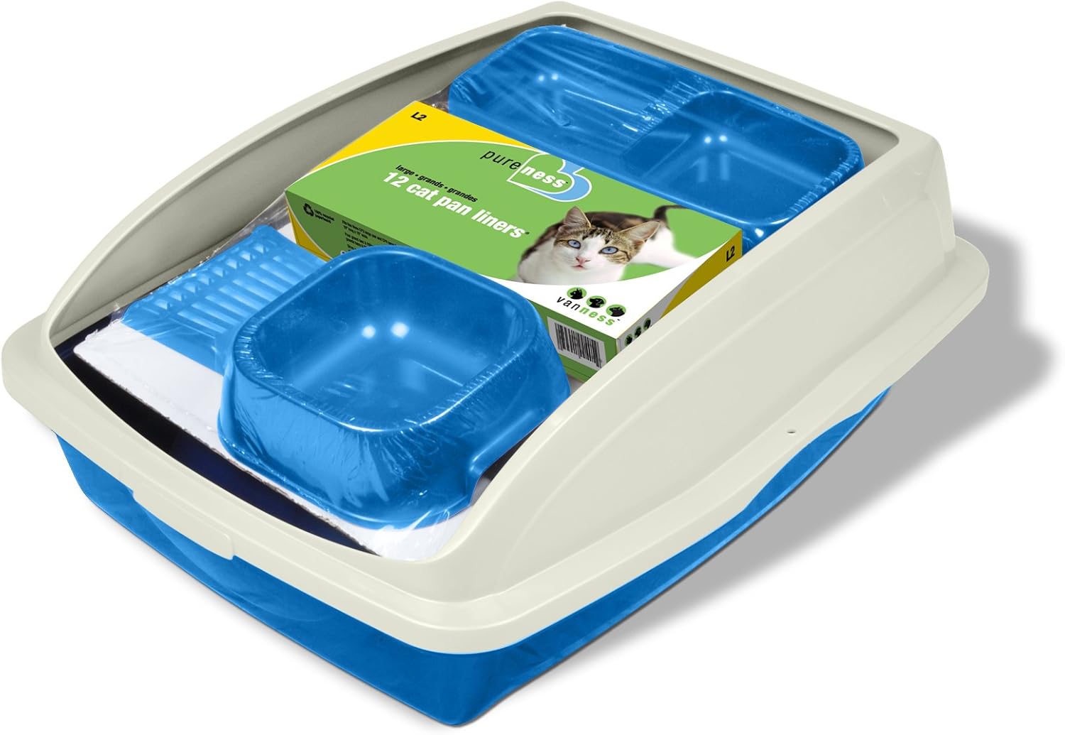 Van Ness Cat Starter Framed Litter Pan Kit
