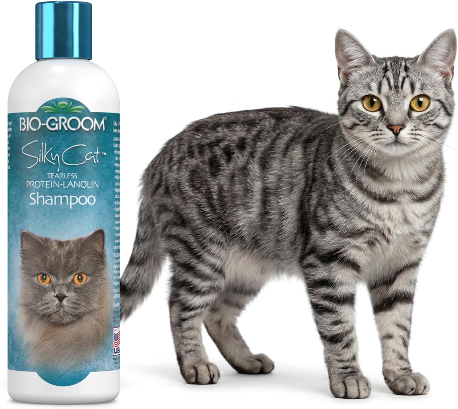Bio-Groom Silky Cat Tearless Shampoo