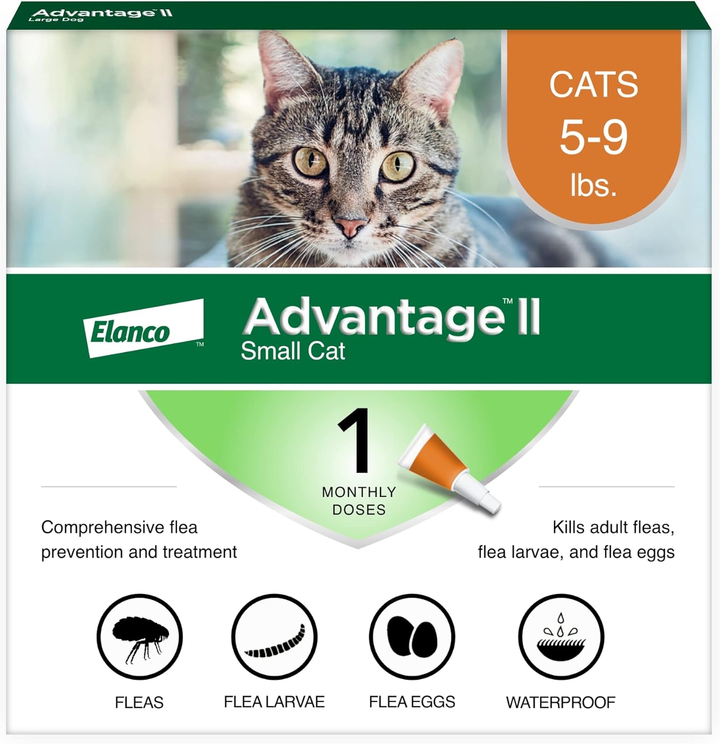 Advantage II Small Cat Flea Treatment