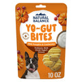 Natural Balance Pet Foods Yo-Gut Bites Dog Treats Pumpkin & Cranberries, 1ea/10oz.