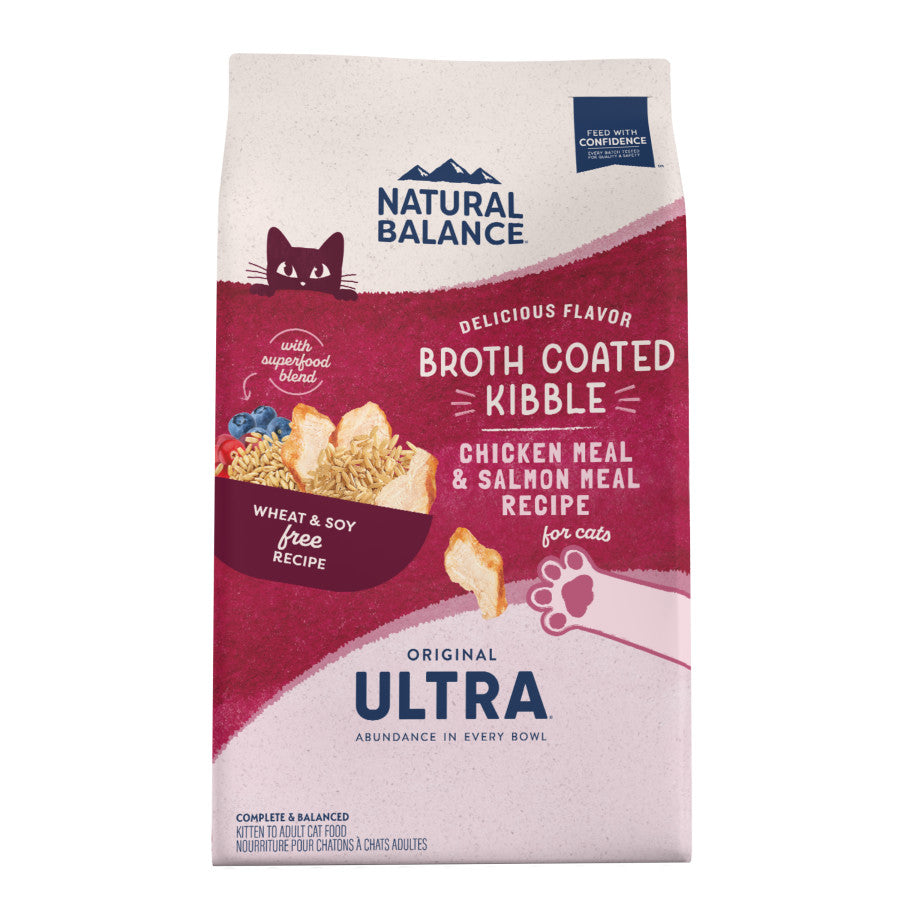 Natural Balance Original Ultra Chicken & Salmon Dry Cat Food, 6 lb
