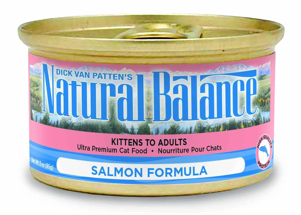 Natural Balance Original Ultra Salmon Canned Cat Food, 5.5 oz (Case of 24)