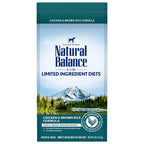 Natural Balance L.I.D. Chicken & Brown Rice Dry Dog Food, 4 lb