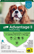 Advantage II Flea Protection Medium Dog 11-20lbs 6pk