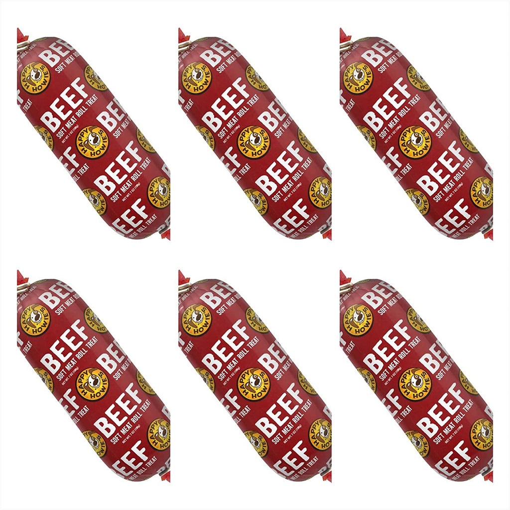 Happy Howie Dog Beef Roll 7Oz