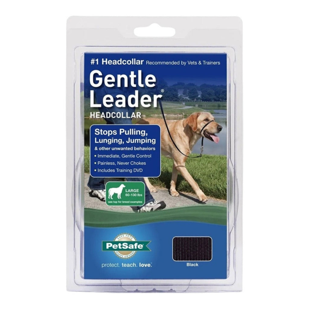 PetSafe Dog Gentle Leader Head Collar Black Large