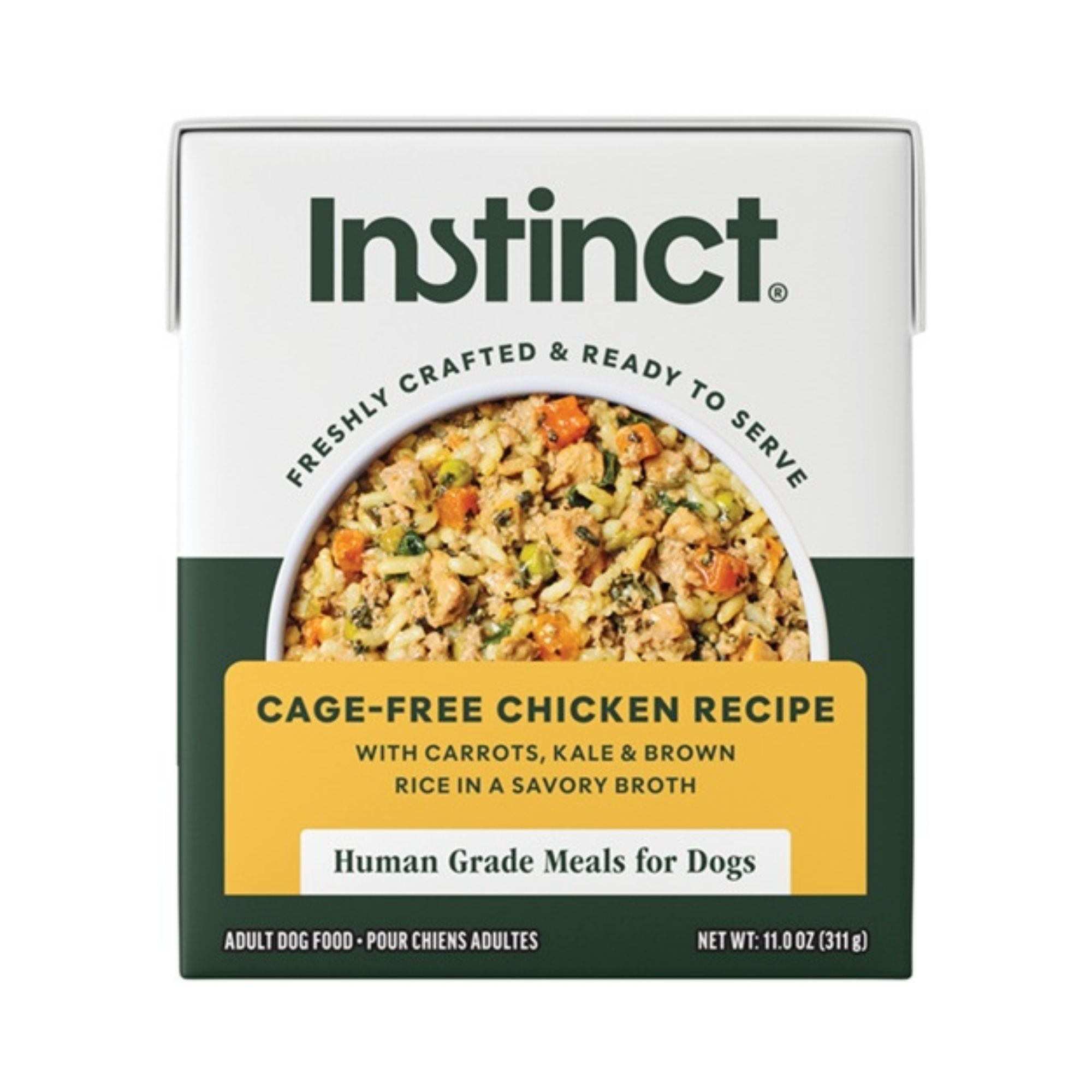 Instinct Freshly Crafted Meals Duck Chicken Adult 11oz. (Case of 12)