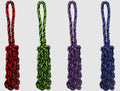 Multipet Nuts for Knots Rope Tug with Braid Assorted, 1ea/16 in