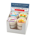 Pet House Mini Candle Mixed Case - (Case of 12)