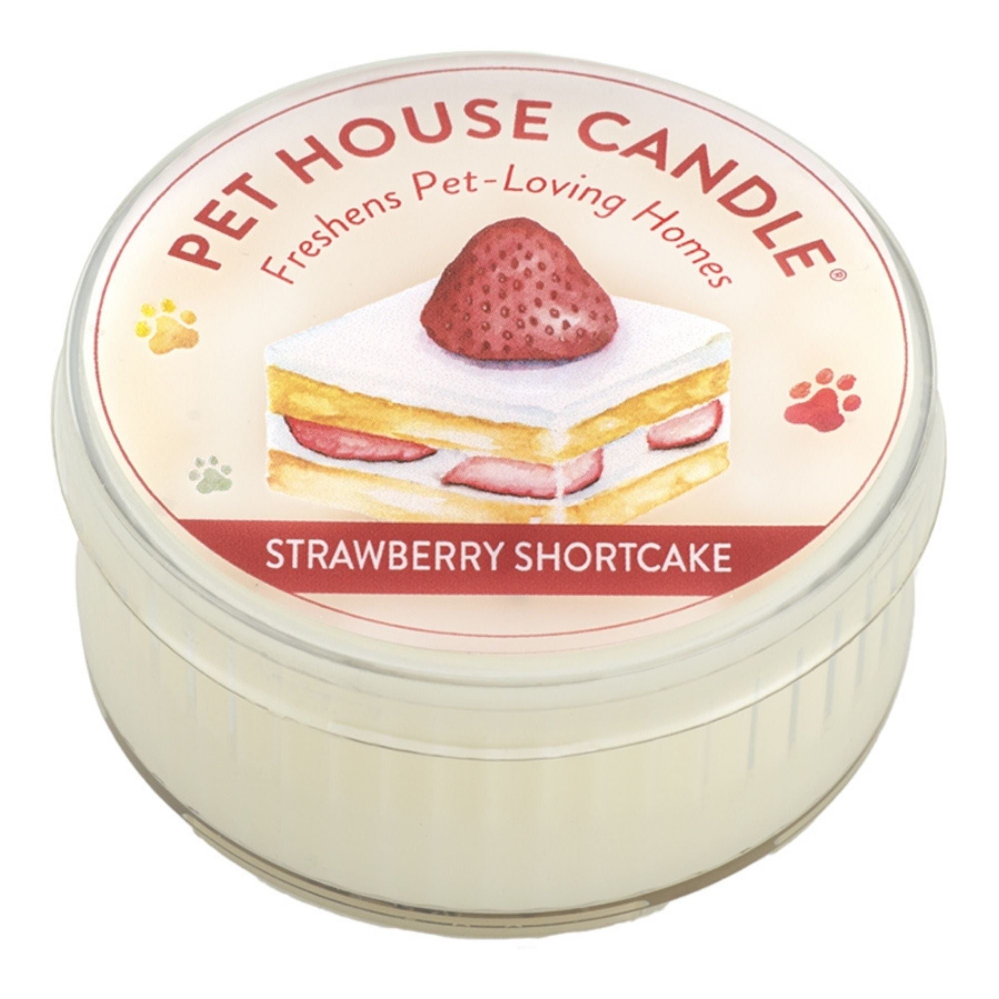 Pet House Strawberry Shortcake Mini Candle (Case of 12)