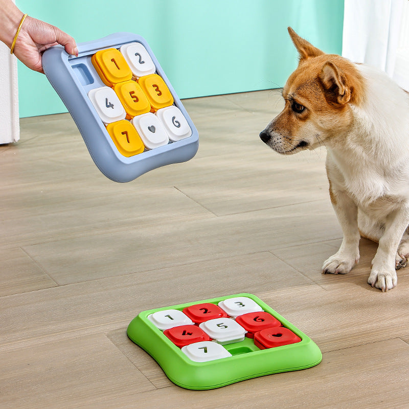 Puzzle Slow-Feeder Dog Bowl