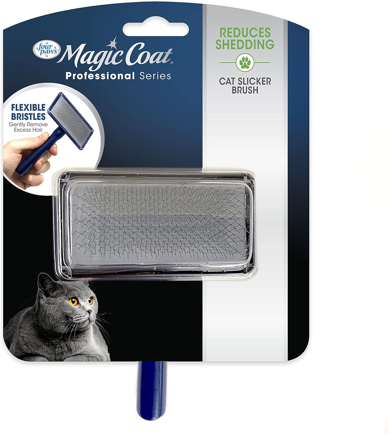 Four Paws Magic Coat Cat Slicker Brush