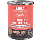 Koha Dog Limited Ingredient Grain Free 90% Salmon 13oz. (Case of 12)