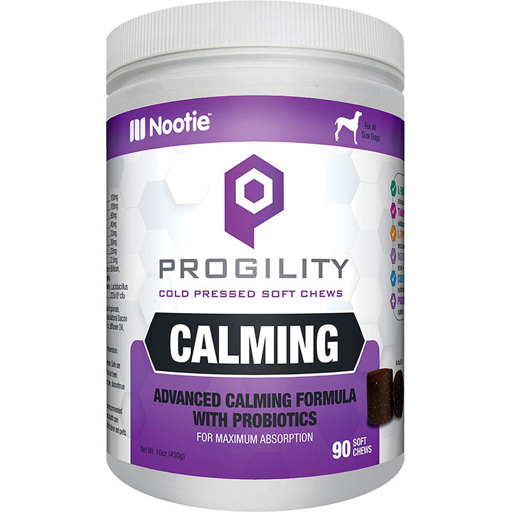 Nootie Progility Max Calm Soft Chews for Dogs, 90 Count
