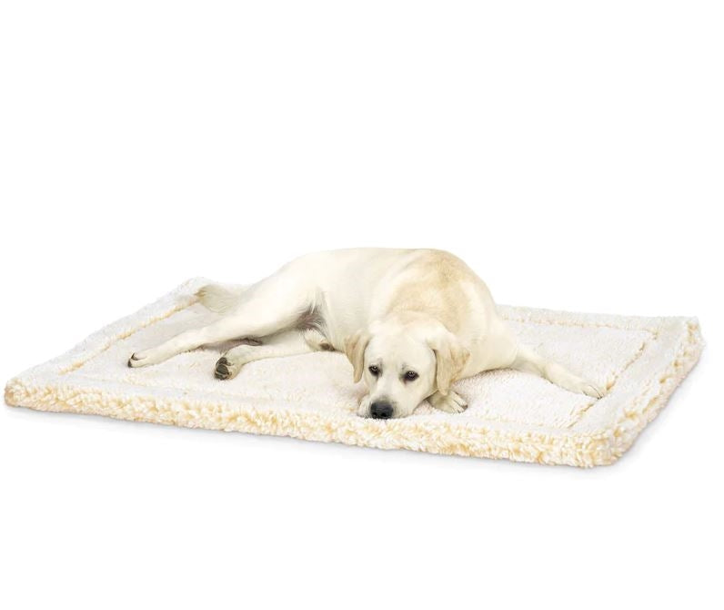 Hugglehounds Dog Fleece Mat - Natural Medium 26X42In.