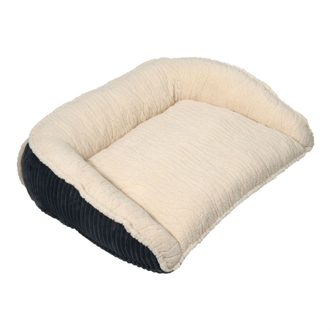 Hugglehounds Dog Scout Perfect Bolster Beded Steel Xlarge - 49" X 9.5" X 30"