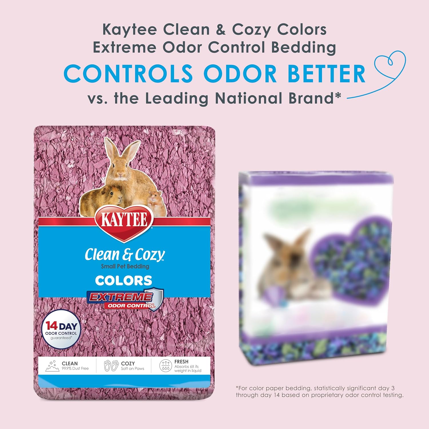 Kaytee Clean & Cozy Colors Bedding