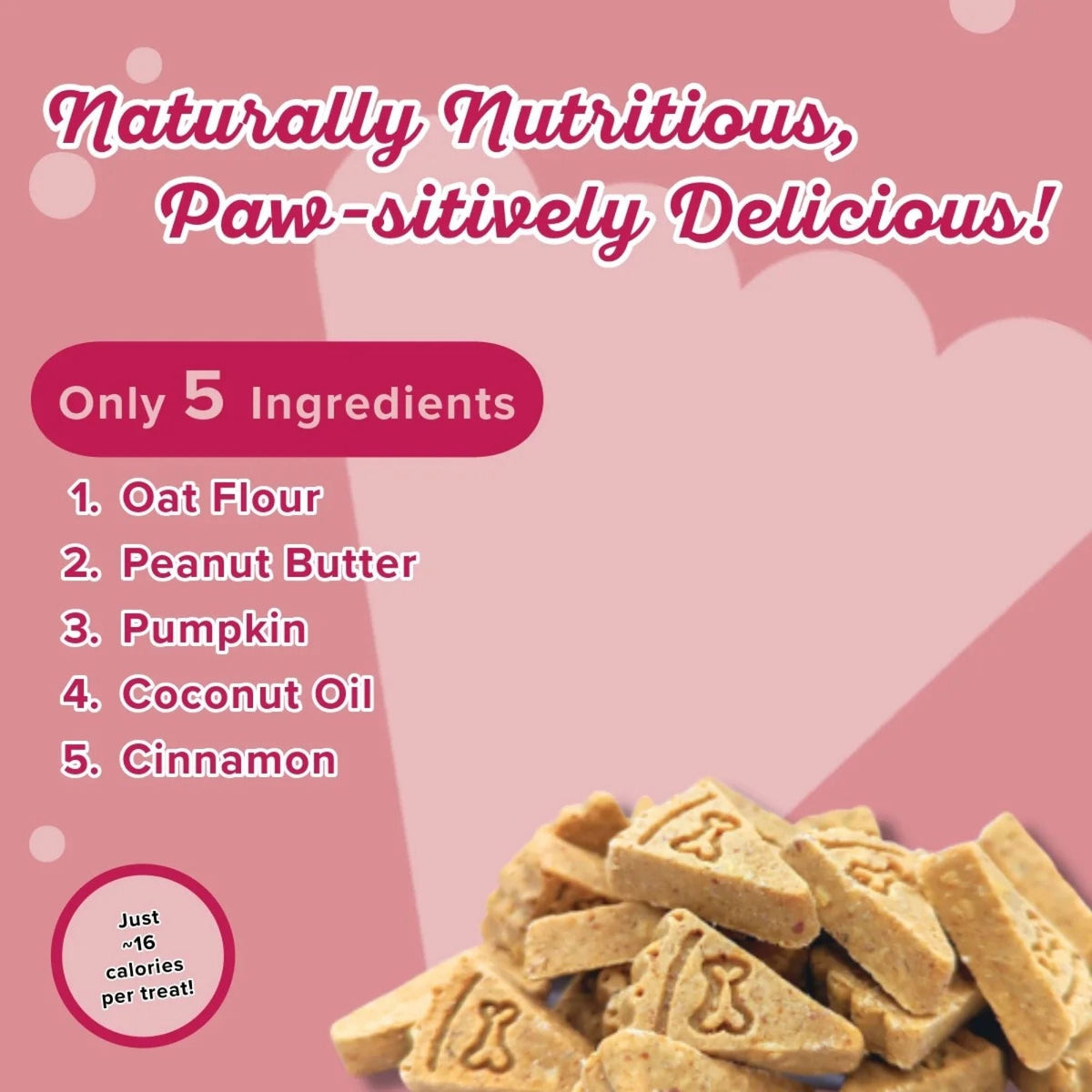 Lazy Dog Cinnamon Swirled Peanut Butter (Wheat, Corn & Soy Free) Dog Treat 14oz.
