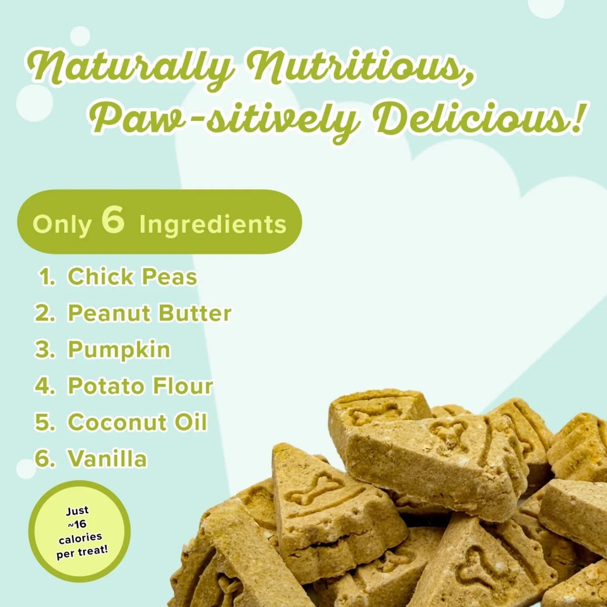 Lazy Dog Grain Free Toasted Vanilla Peanut Butter Dog Treat 14oz.