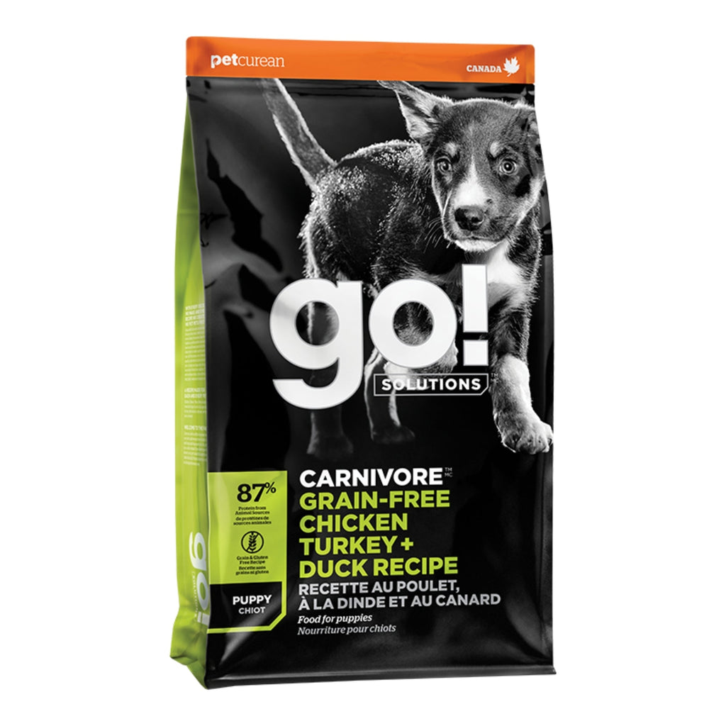 Go! Dog Carnivore Grain Free Puppy Chicken, Turkey & Duck 3.5Lb