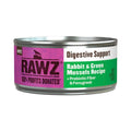 Rawz Digestive Cat Rabbit Green Mussels Pate 5.5oz. (Case of 24)