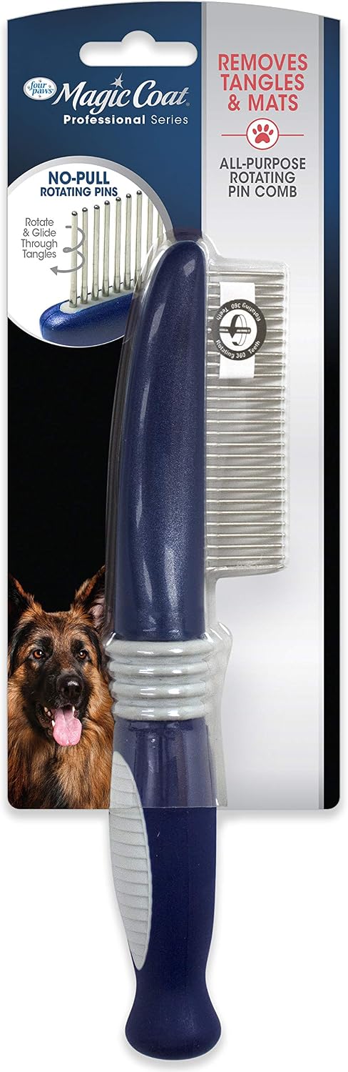 Four Paws Magic Coat Rotating Pin Comb
