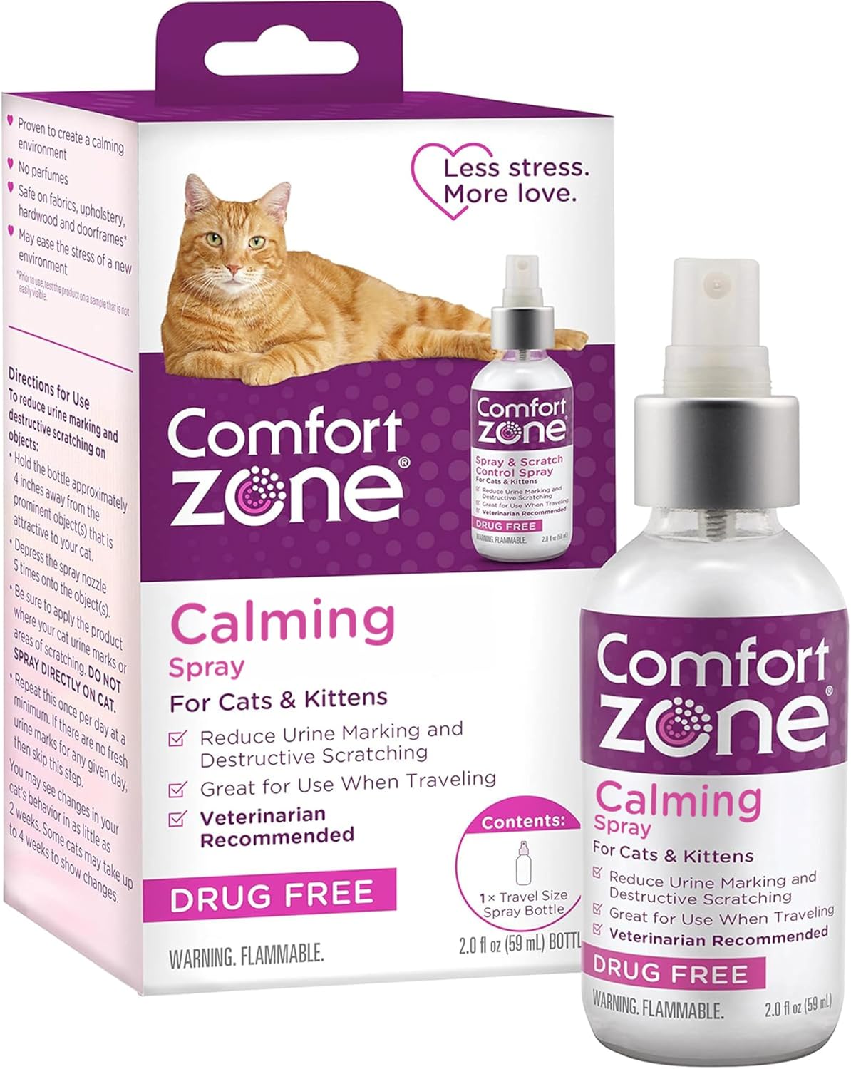 Comfort Zone Scratch Deterrent & Calming Spray