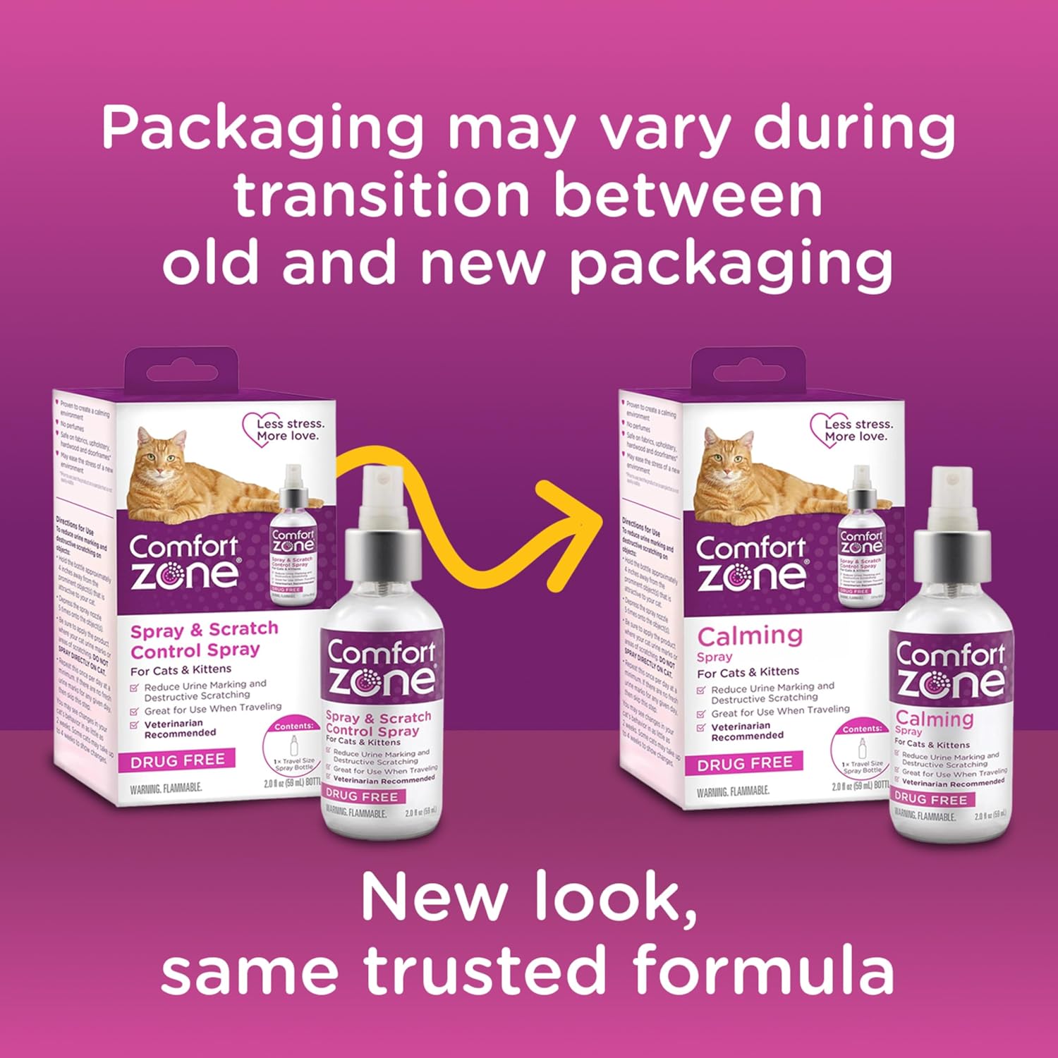 Comfort Zone Scratch Deterrent & Calming Spray